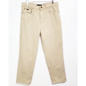 Pachinno jeans mens size 36x30 vintage relaxed fit straight leg khaki y2k 90s